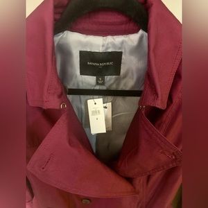 NWT Banana Republic Trench Coat